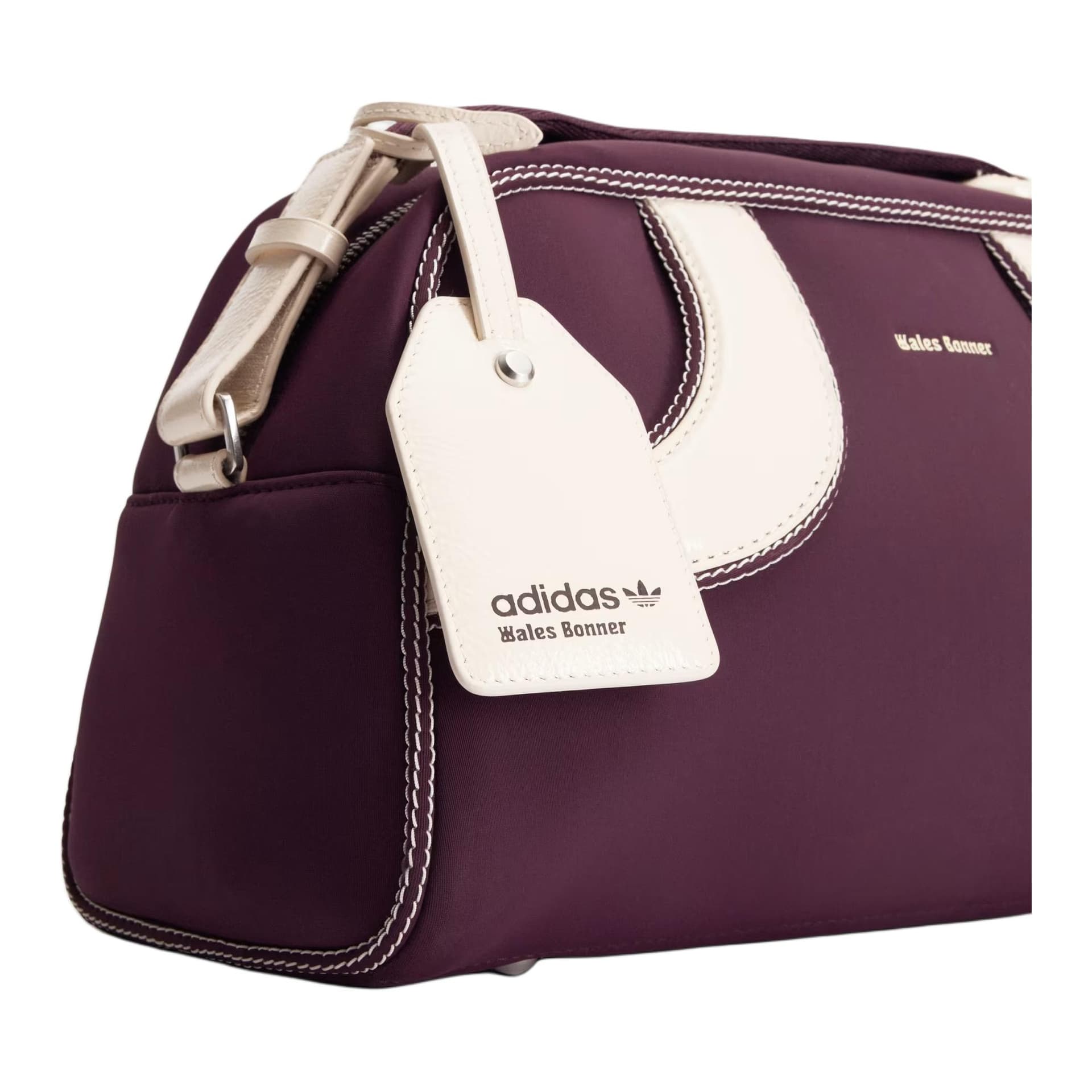 Мини-сумка Adidas Originals Трилистник X Wales Bonner Коллаборация Полиамид Bowling Bag Сумка через плечо Средняя Унисекс - изображение 5
