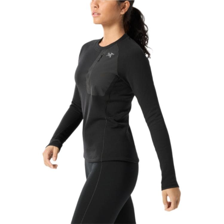 Arcteryx KYANITE Флисовые куртки с логотипом бренда, удобные и модные, круглый вырез, приталенный крой, женские - изображение 4