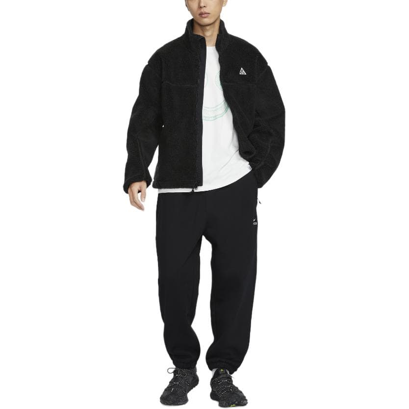 Штаны Nike ACG LungsTherma Крой Повседневные брюки Мужские Черные - изображение 4