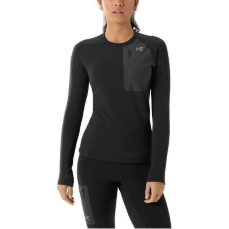 Arcteryx KYANITE Флисовые куртки с логотипом бренда, удобные и модные, круглый вырез, приталенный крой, женские - изображение 2