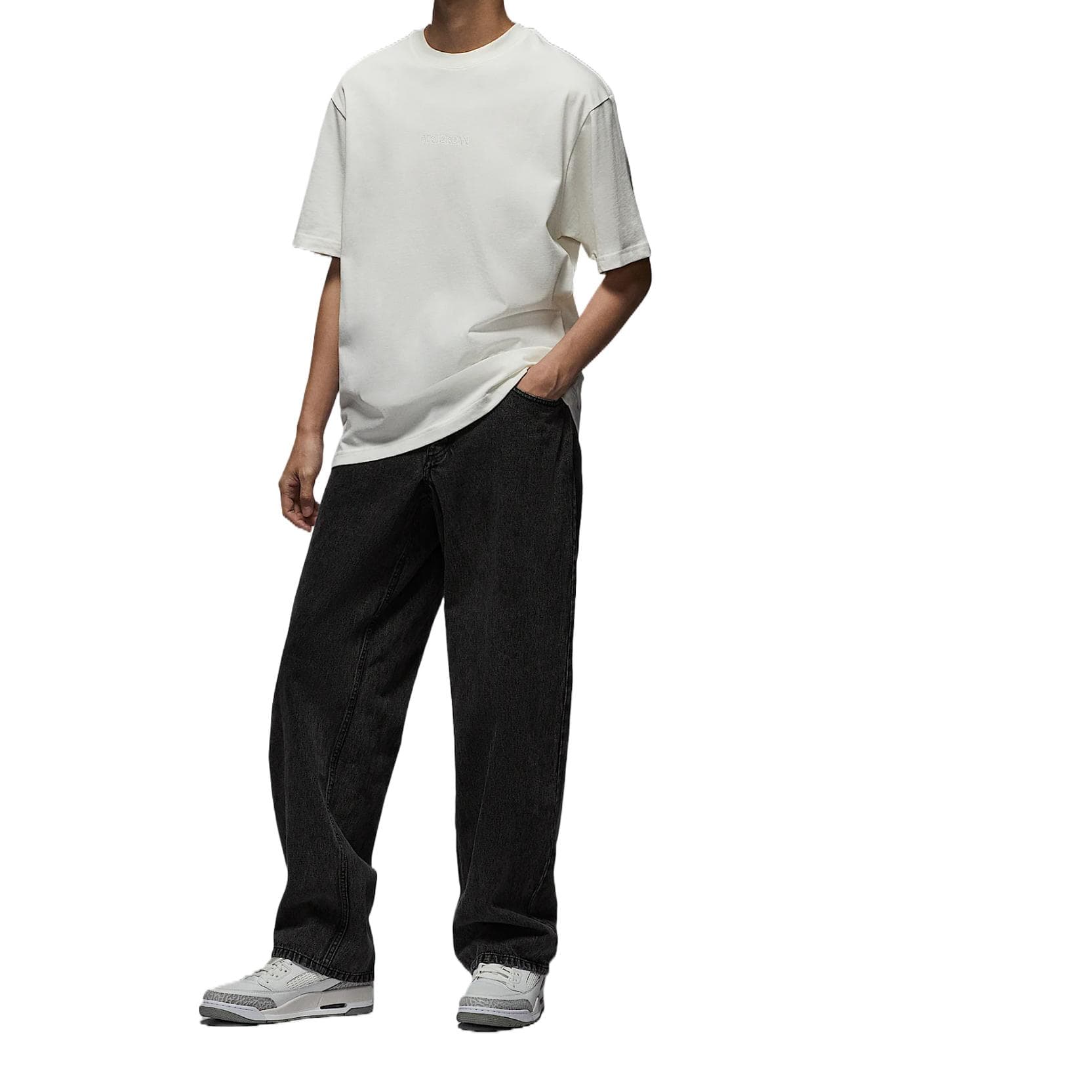 Штаны Jordan Jumpman Джинсы Мужские Черные - изображение 3