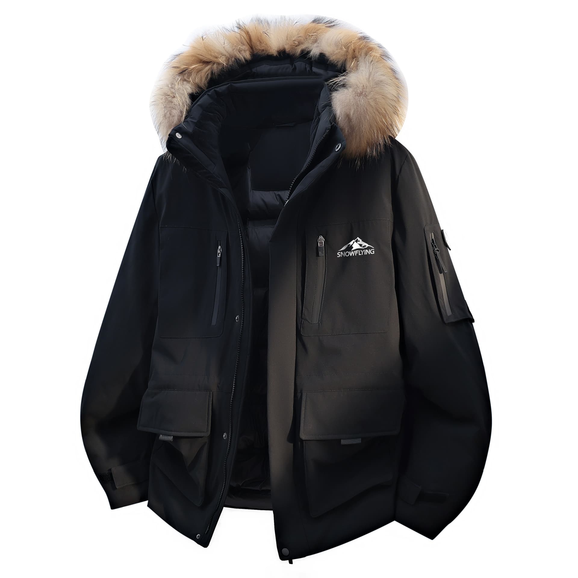 Зимняя куртка SNOW FLYING Winter Battle Collection Пуховик Мужской - изображение 1