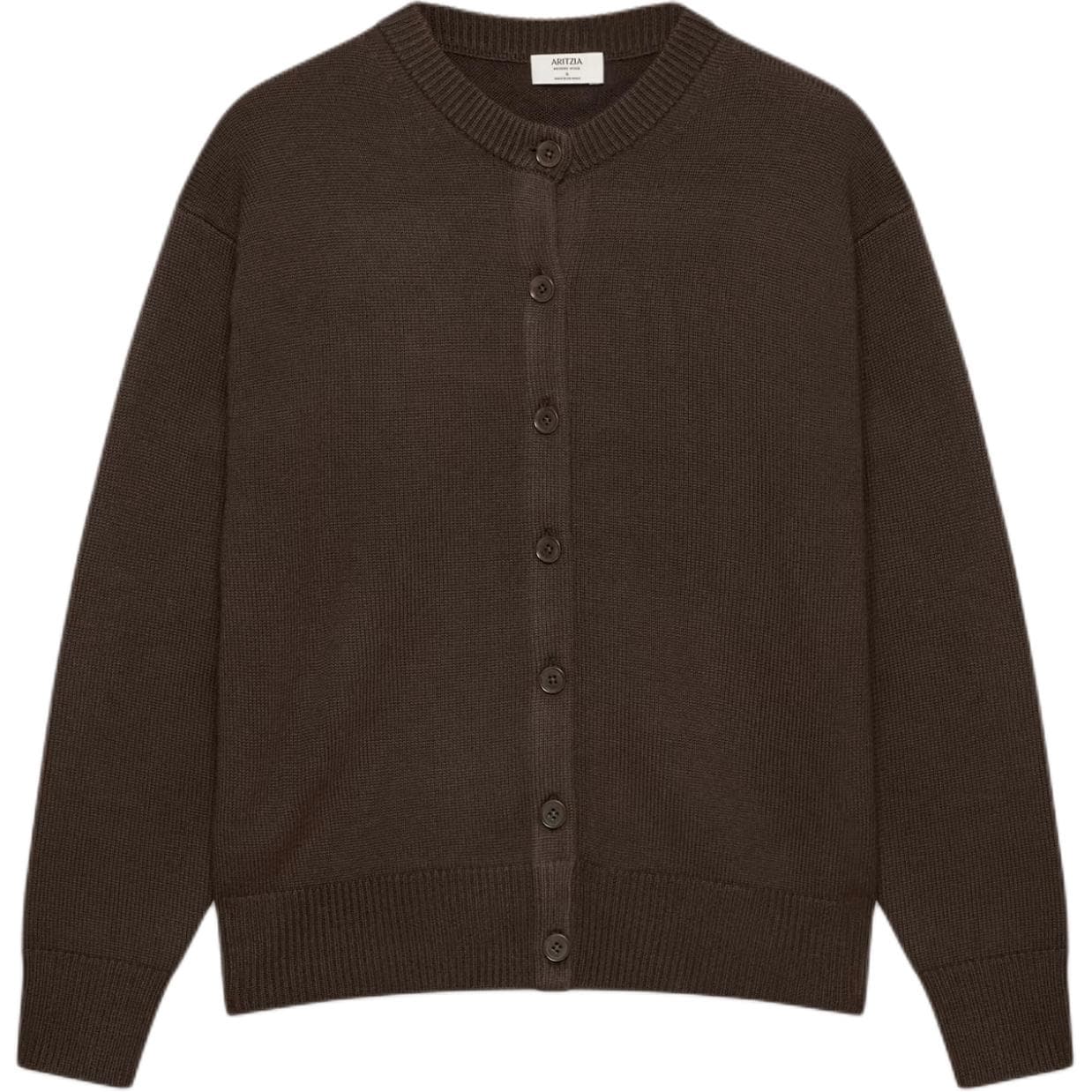 Кардиган Aritzia Essential Мериносовая шерсть Средней длины Кардиган Свитер Женские - изображение 1