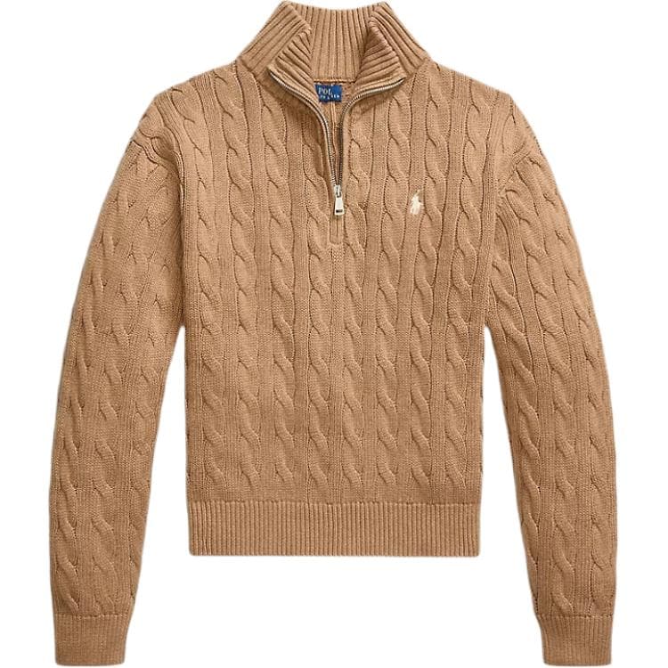 Кофта Polo Ralph Lauren Трикотаж Классическая версия Женская Карамель - изображение 1