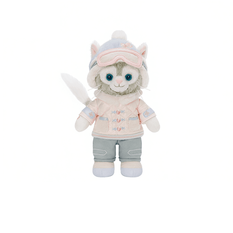 Мягкая игрушка Disney x DISNEYLAND Duffy и друзья Коллекция Ice Snow Buddy Джелатони Куклы Мягкая игрушка H20*W43cm Шанхай Дисней - изображение 1