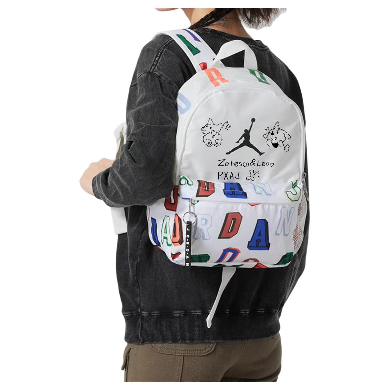 Рюкзак Jordan Custom Backpack Black Cat - изображение 8