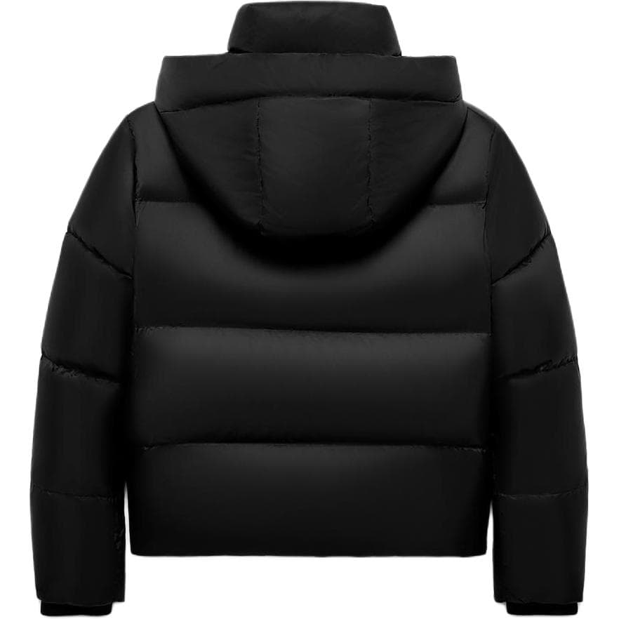 Пуховик ZARA Черный Женский Пуховик - изображение 2