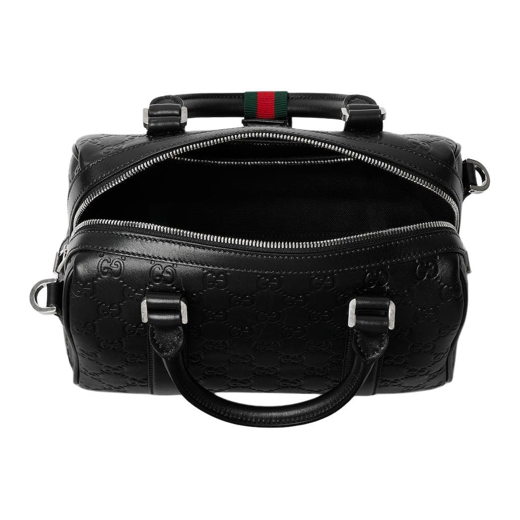 Сумка GUCCI GG Emblem GG snapWeb - изображение 4