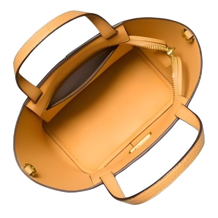 Сумка Michael Kors MK Patchwork Leather Tote Medium Honey Wheat - изображение 2