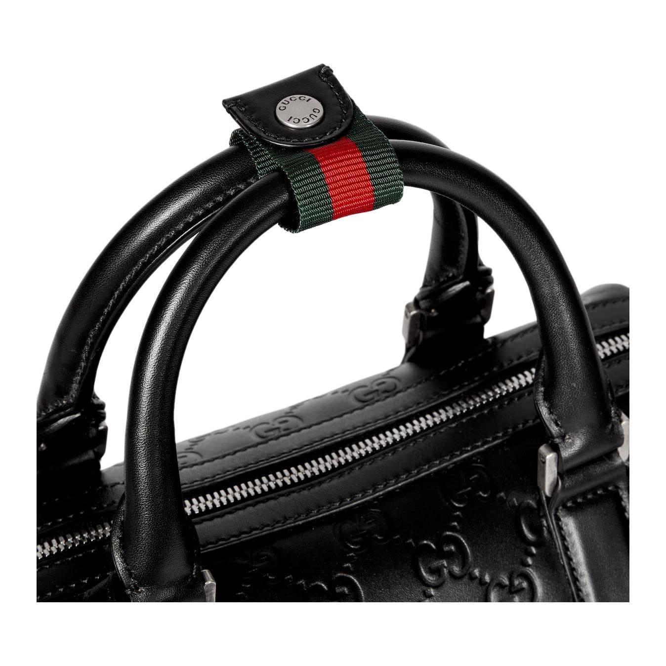 Сумка GUCCI GG Emblem GG snapWeb - изображение 5