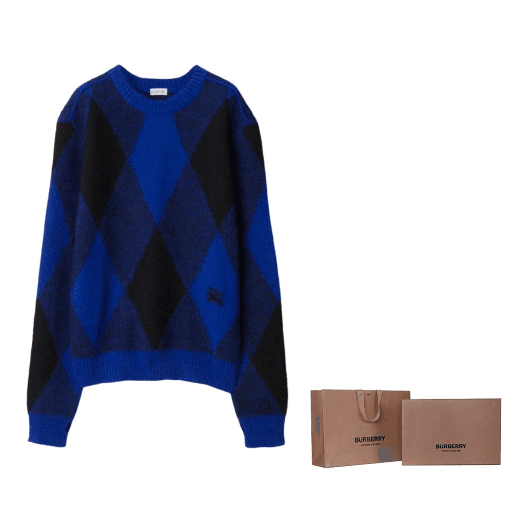 Burberry Argyle Wool Sweater - изображение 9
