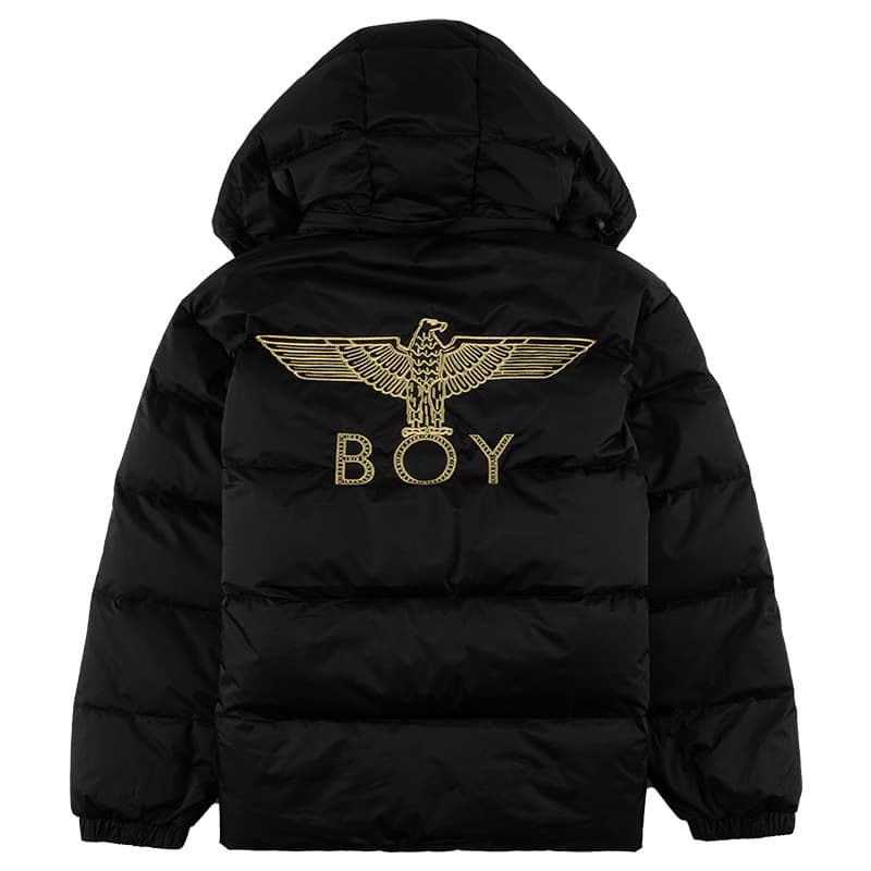 Зимняя куртка Boy London Черный мужской Пуховики - изображение 2