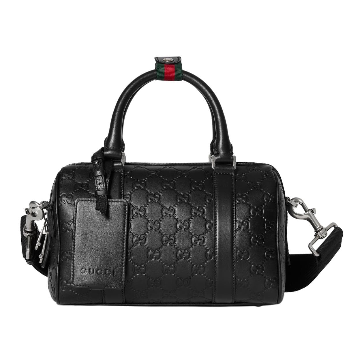 Сумка GUCCI GG Emblem GG snapWeb - изображение 1
