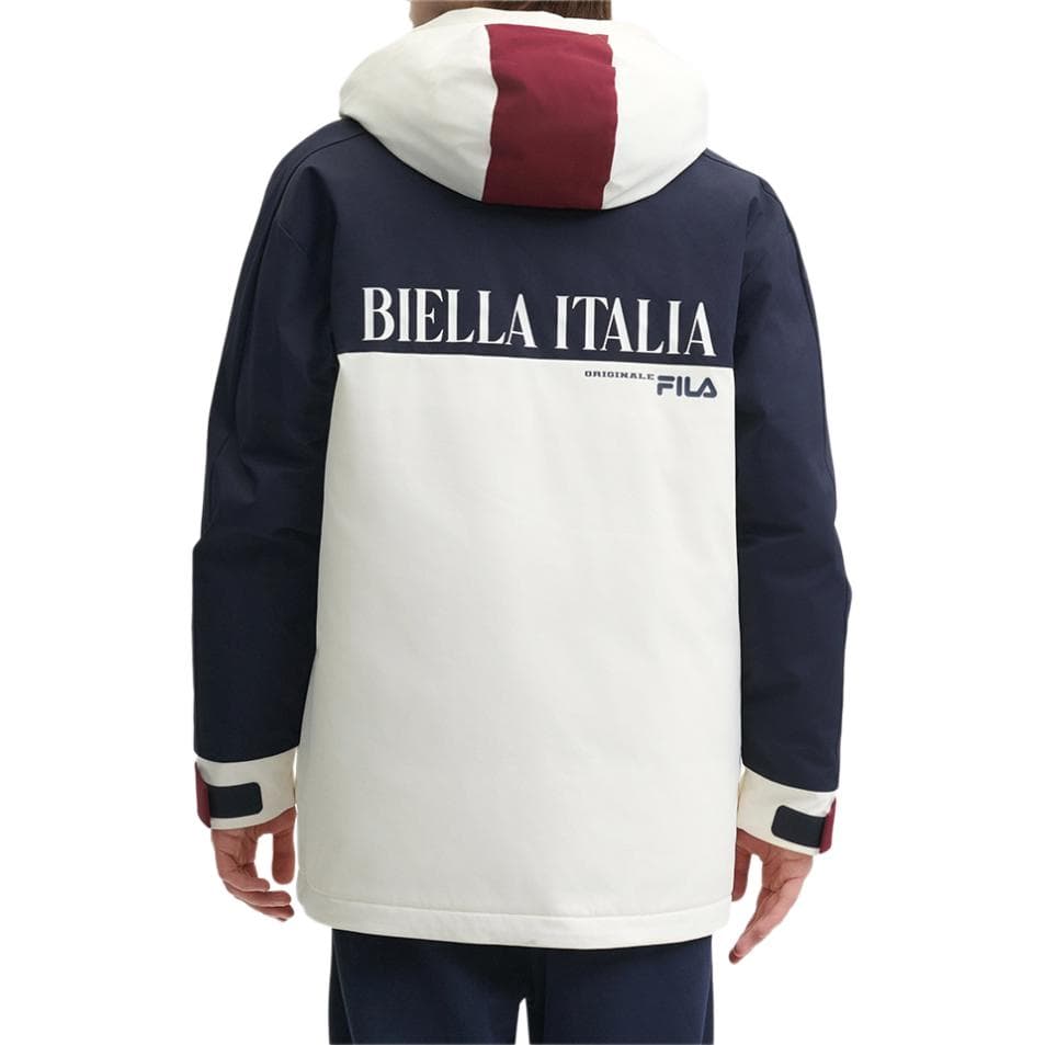 Зимняя куртка FILA ORIGINALE Мужской пуховик цвет груши белый - изображение 4