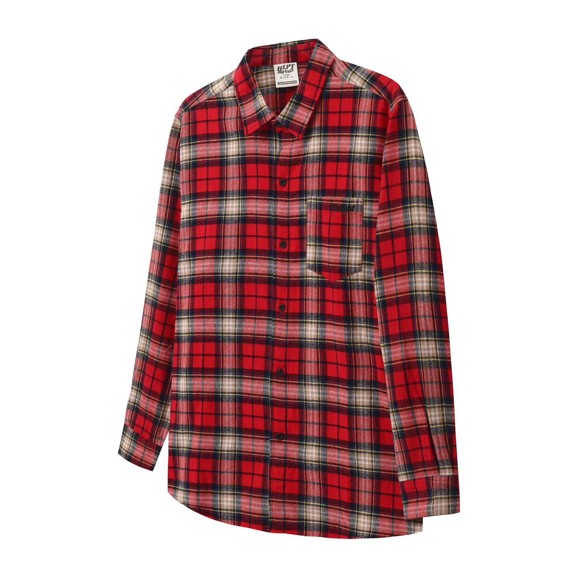 Рубашка HELIPORT Red Unisex Shirts HELIPORT Красный Унисекс Рубашки - изображение 3