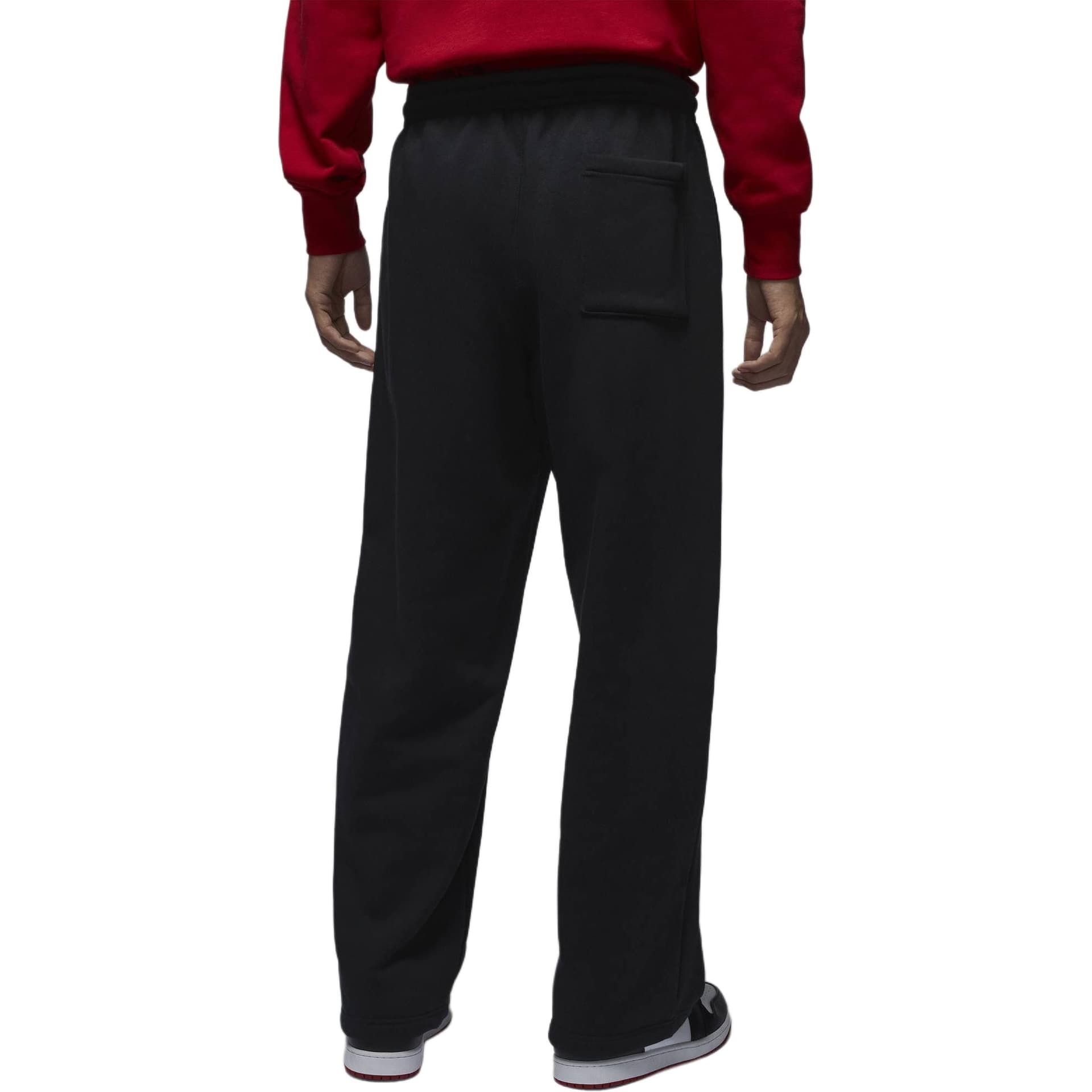 Штаны Jordan Brooklyn Fleece Oversize (Оверсайз) Мода Удобный Универсальный С флисовой подкладкой Прямой крой - изображение 4