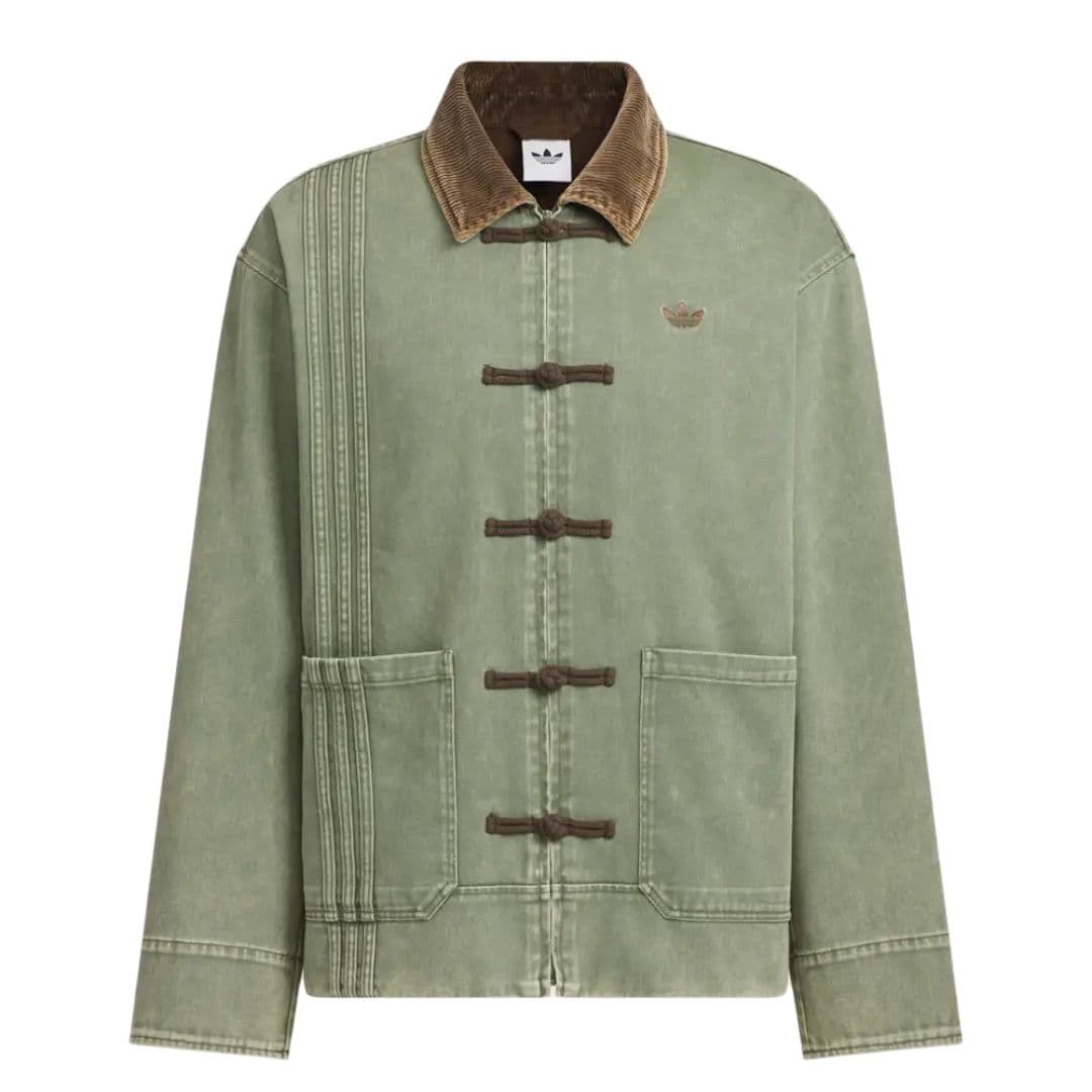 Куртка Adidas Originals Track Basic Green Unisex Jackets Adidas Originals Track Базовый Зеленый Унисекс Куртки - изображение 1