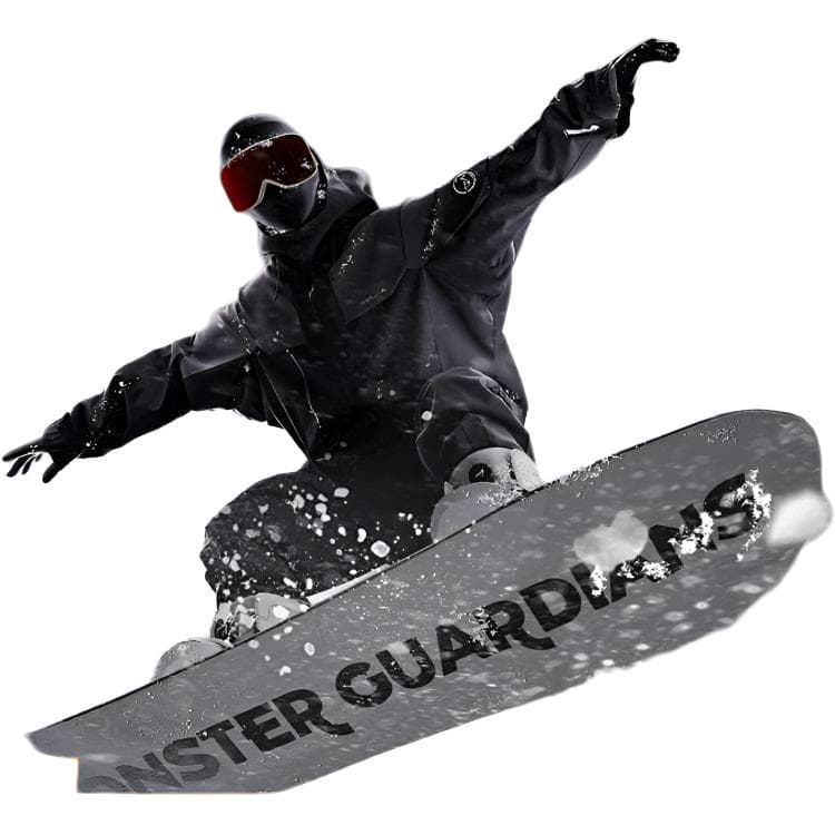 Горнолыжный костюм Monster Guardians SKI Топ Мужской Черный - изображение 3