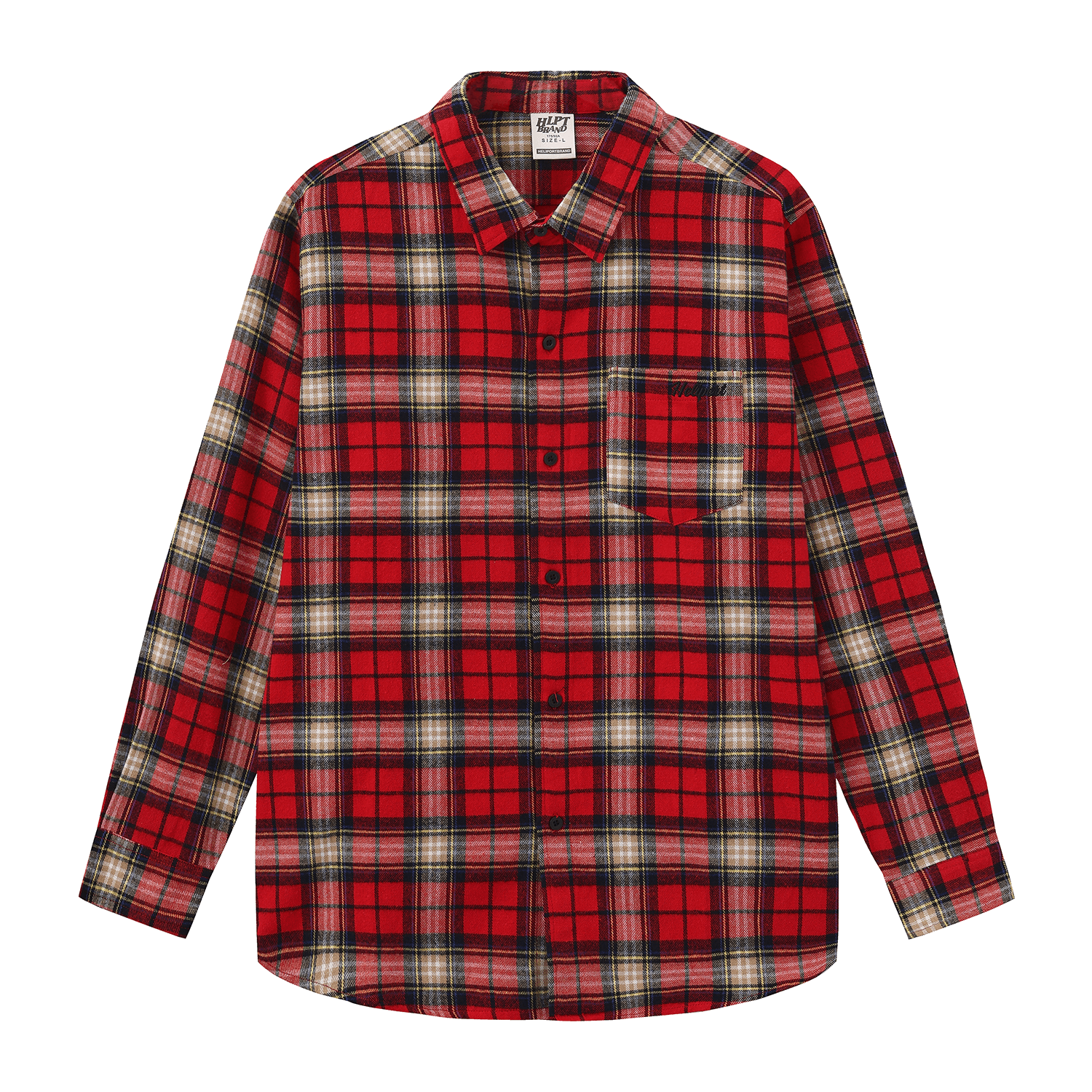 Рубашка HELIPORT Red Unisex Shirts HELIPORT Красный Унисекс Рубашки - изображение 1