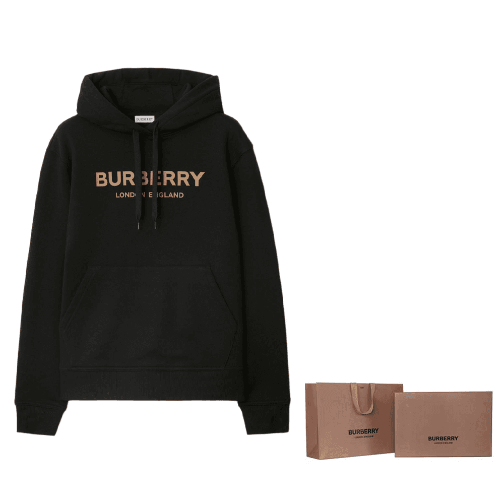 Худи Толстовка Burberry Женское Черное - изображение 5