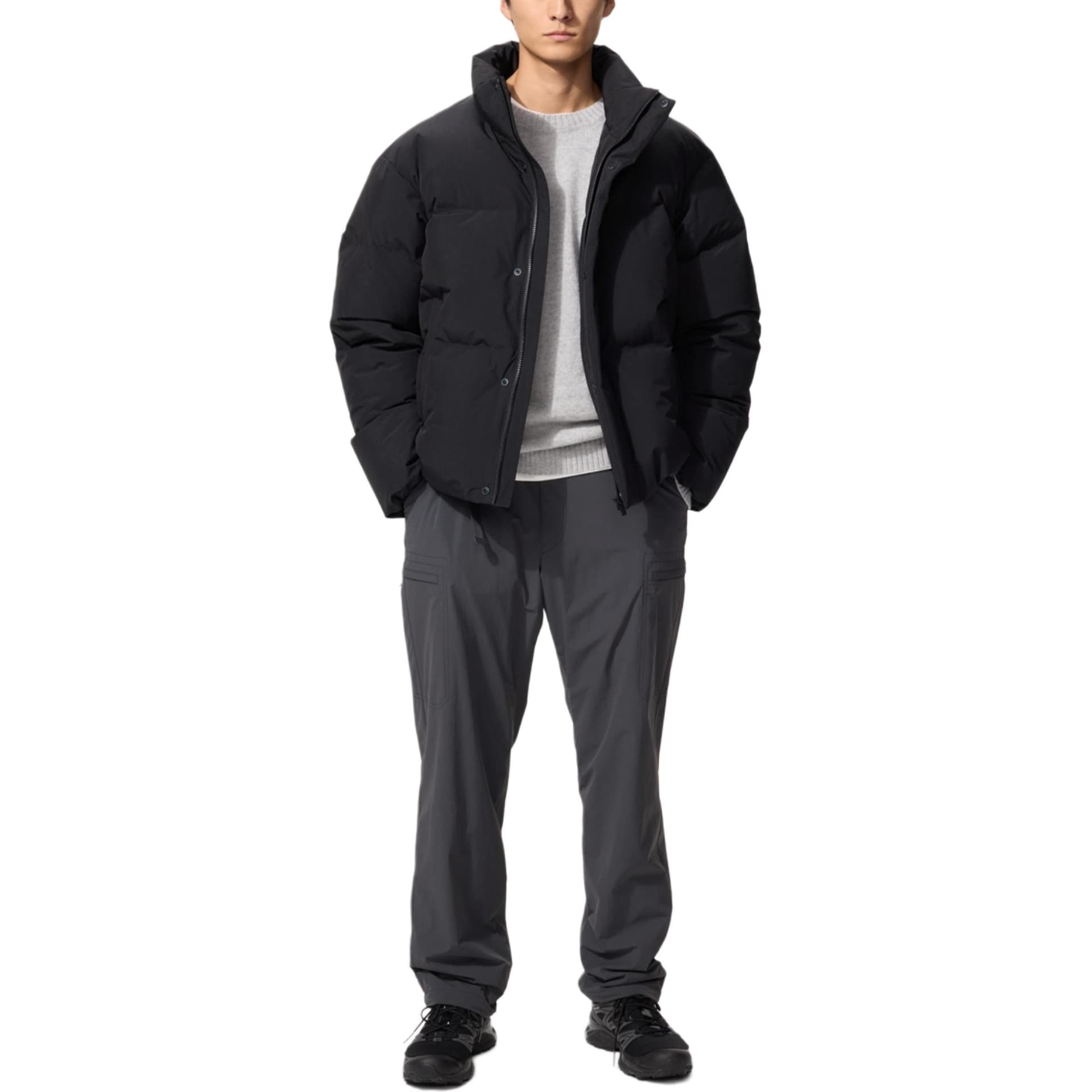 Зимняя куртка UNIQLO Seamless Down Jacket Black