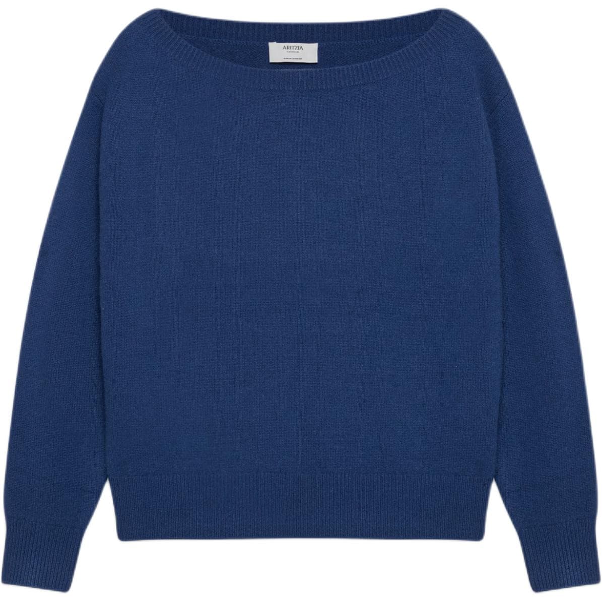 Aritzia Fw25 Essential Плюшевый свитер с круглым узором свободный с лодыжкой для женщин - изображение 1