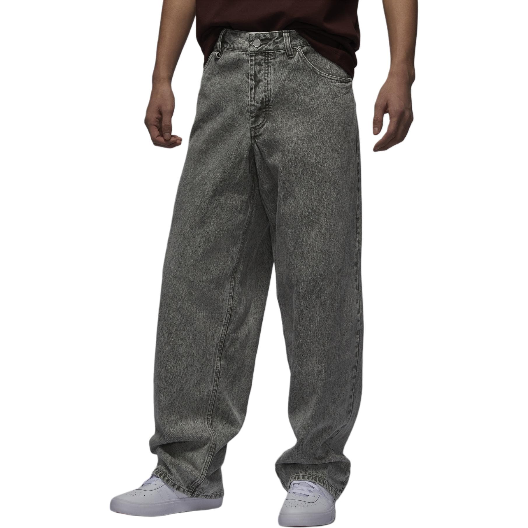 Штаны Jordan AS M J AIR JDN CHINO PANT Мужские удобные универсальные джинсы Серый - изображение 3