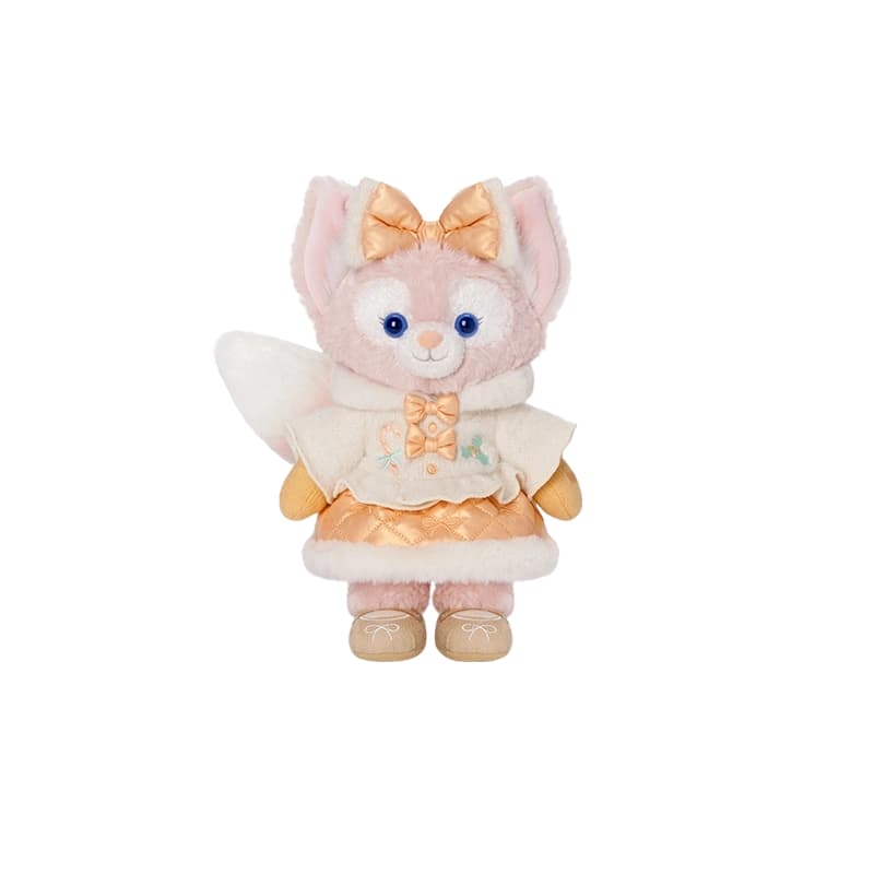 Мягкая игрушка Disney x DISNEYLAND Даффи и друзья Ледяной Снежок Линабелл Бант Куклы Мягкая игрушка 21 см Длина тела Шанхай Дисней - изображение 1