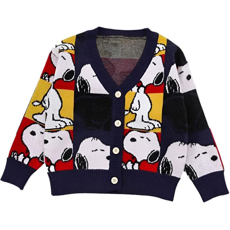 SNOOPY Темно-синий KIDS Свитера - изображение 1