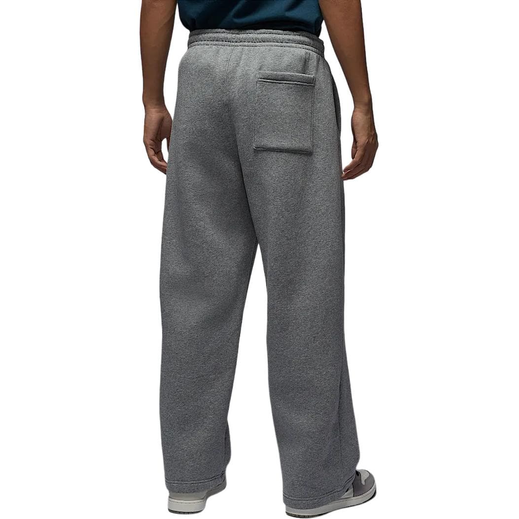 Штаны Jordan Brooklyn Fleece Повседневные брюки Мужские Угольно-серый Парусный белый - изображение 3