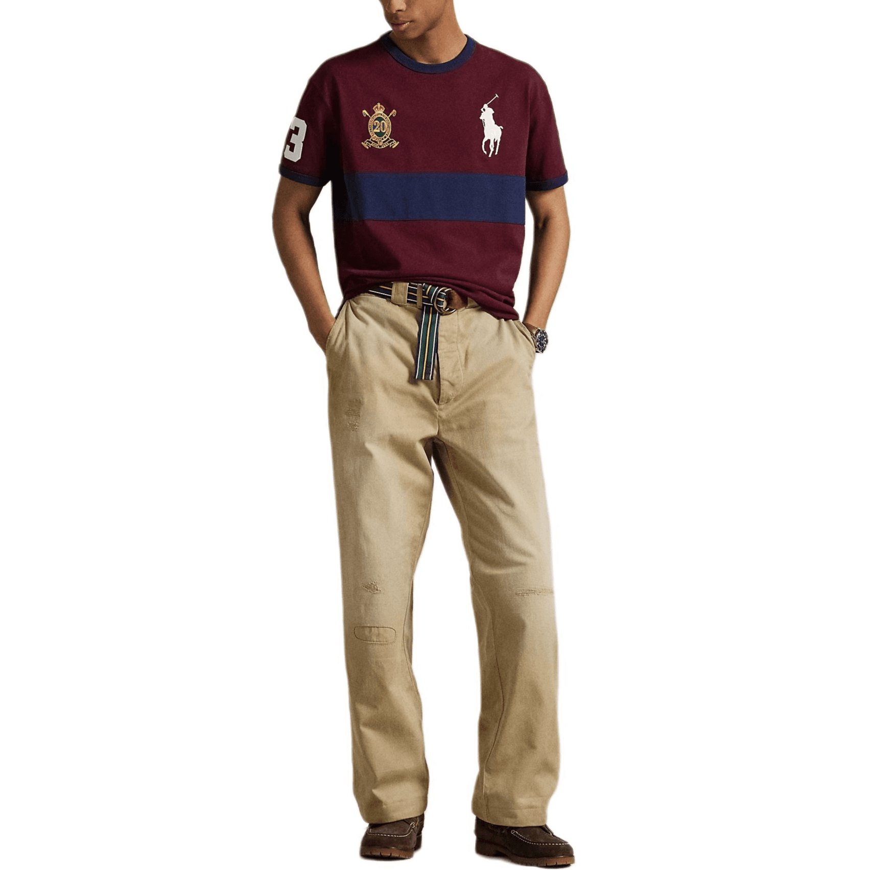 Футболка Мужская рубашка Polo Ralph Lauren T - изображение 2