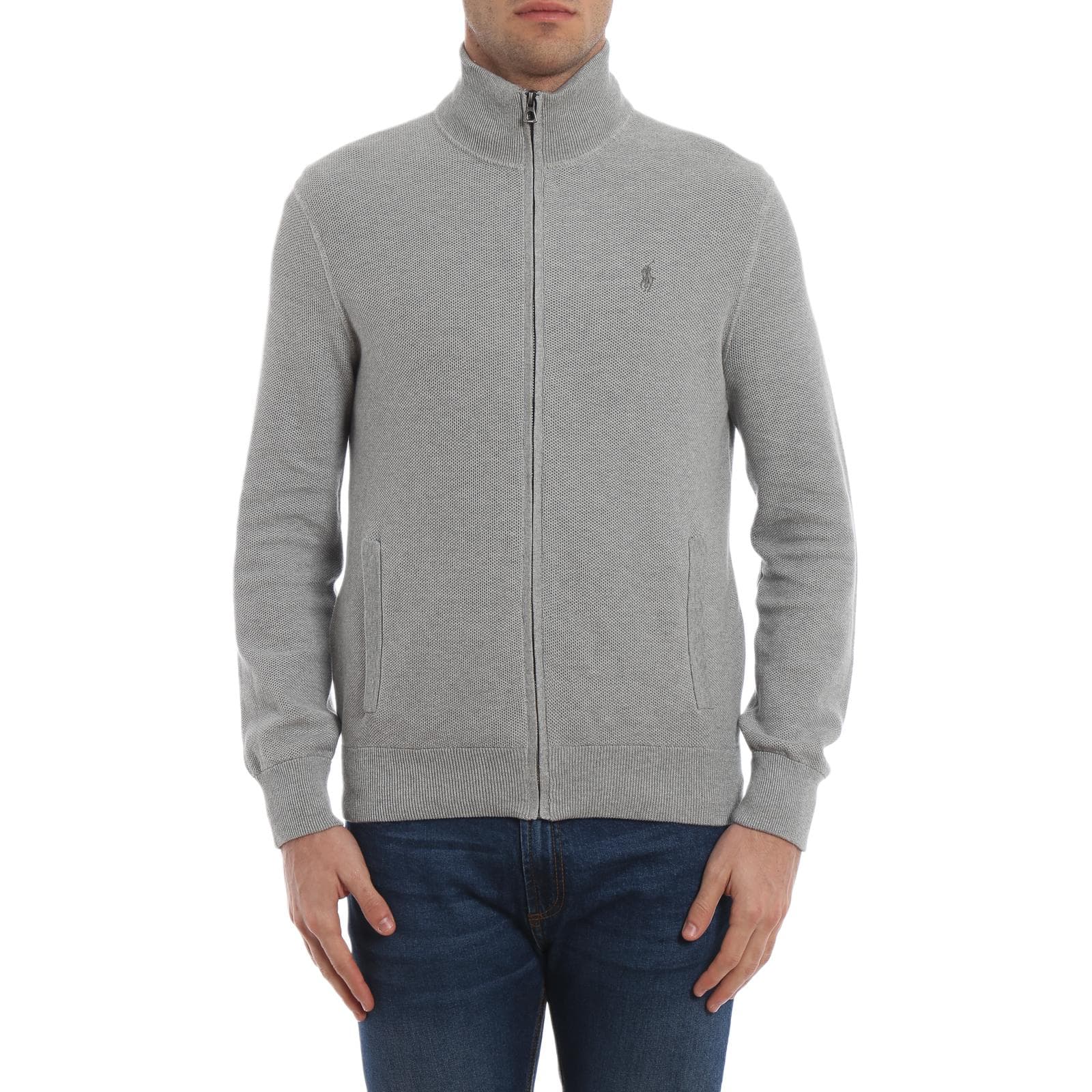 Куртка Polo Ralph Lauren SS25 Трикотаж Классическая версия Мужской Серый - изображение 2