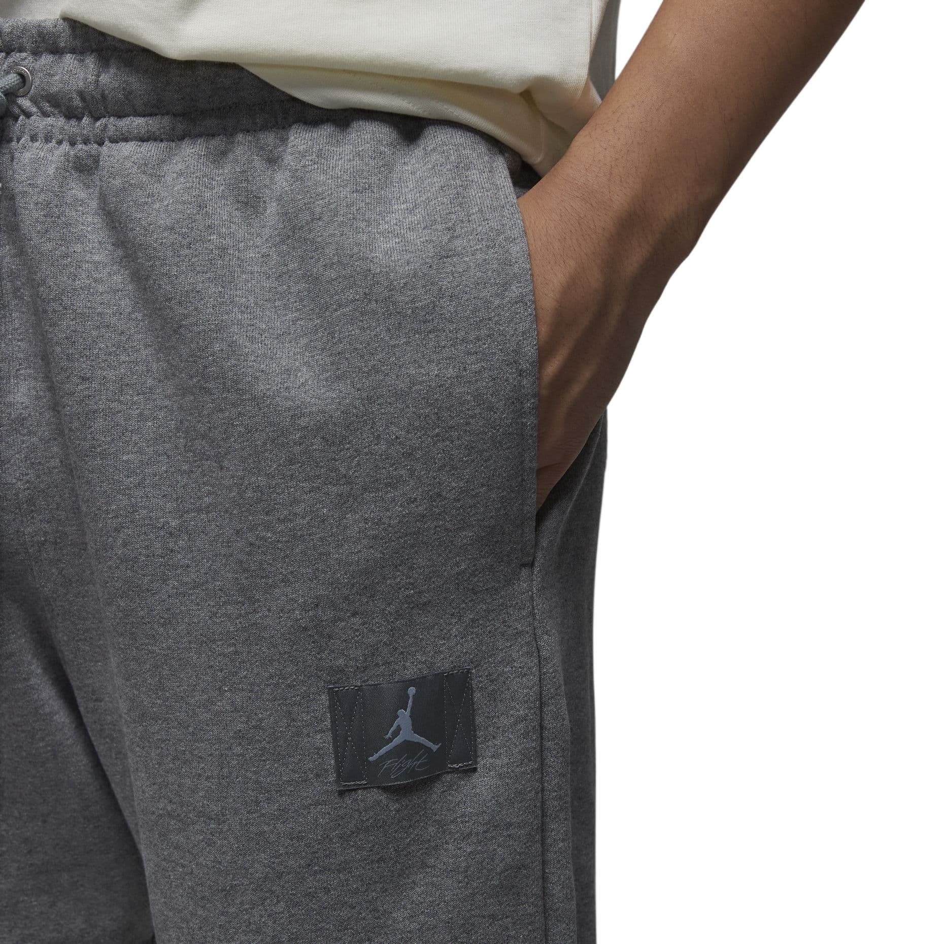 Штаны Jordan Flight Fleece Повседневные штаны Мужские Серые - изображение 4