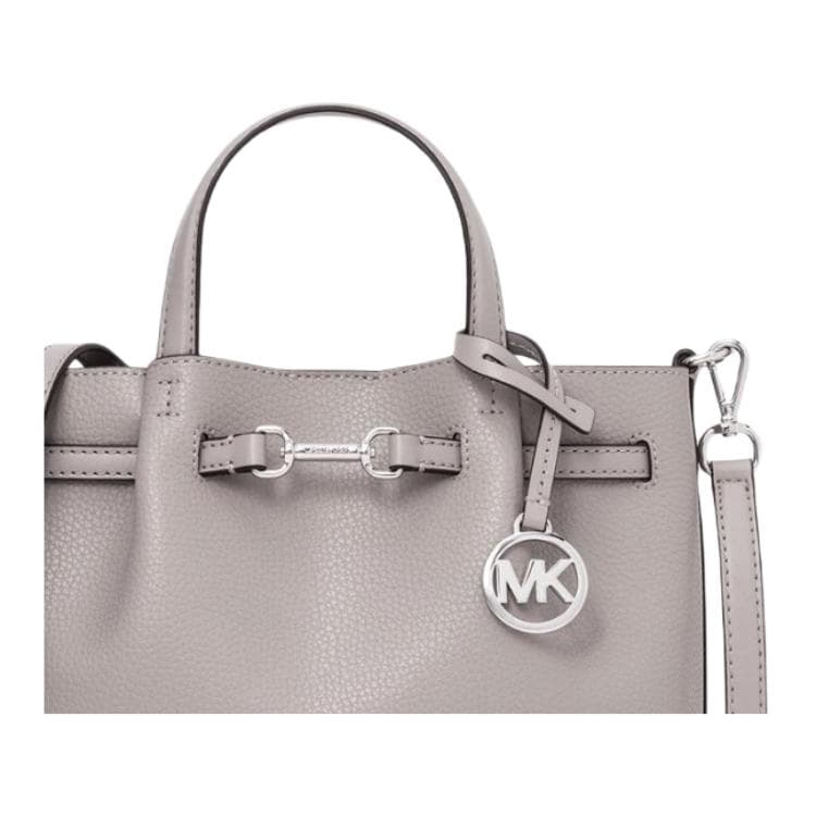 Сумка MICHAEL KORS Carson Коровья кожа Сумка через плечо Сумка Маленькая Женская Серого цвета - изображение 4