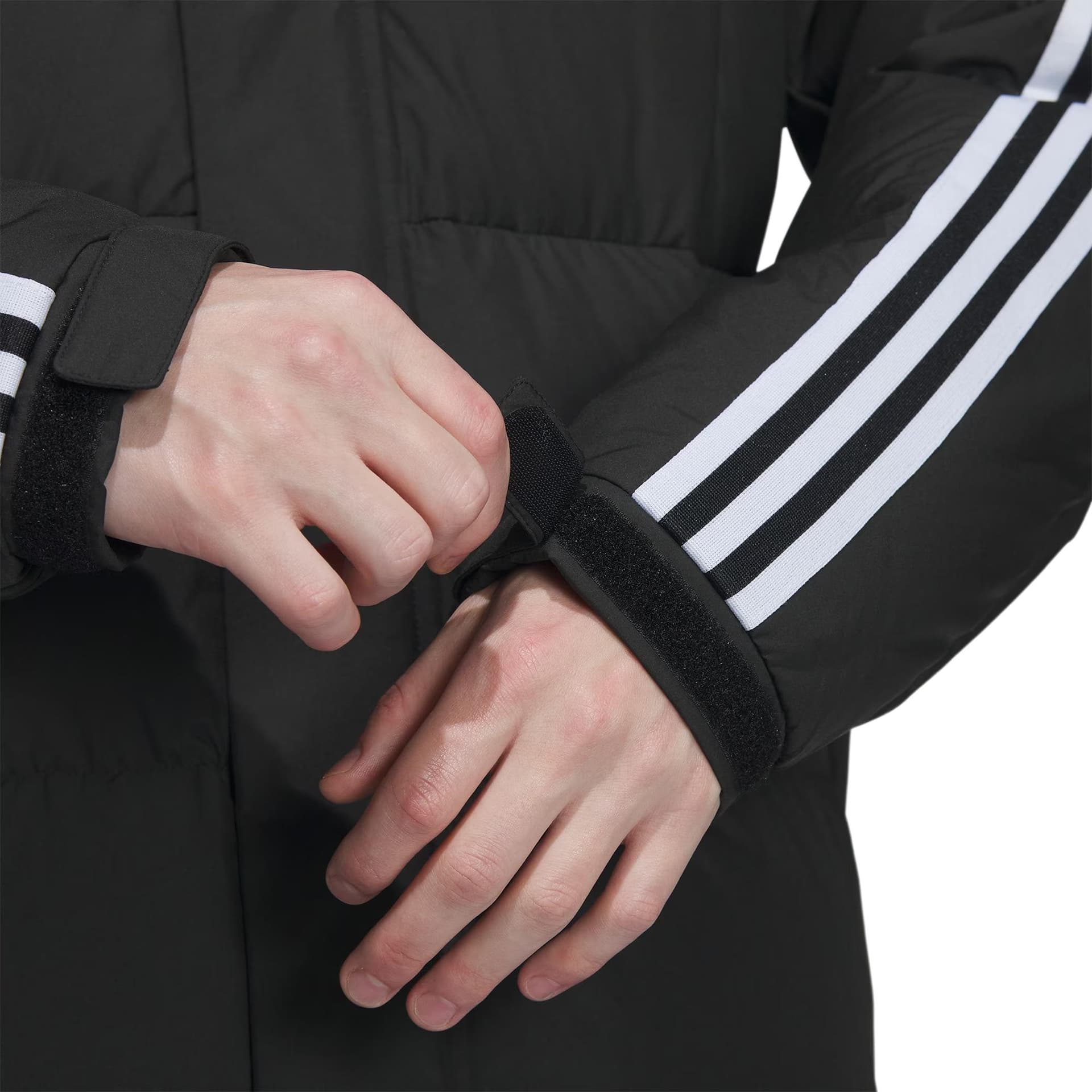 Зимняя куртка adidas 3-Stripes Long Down Jacket 600 - изображение 5