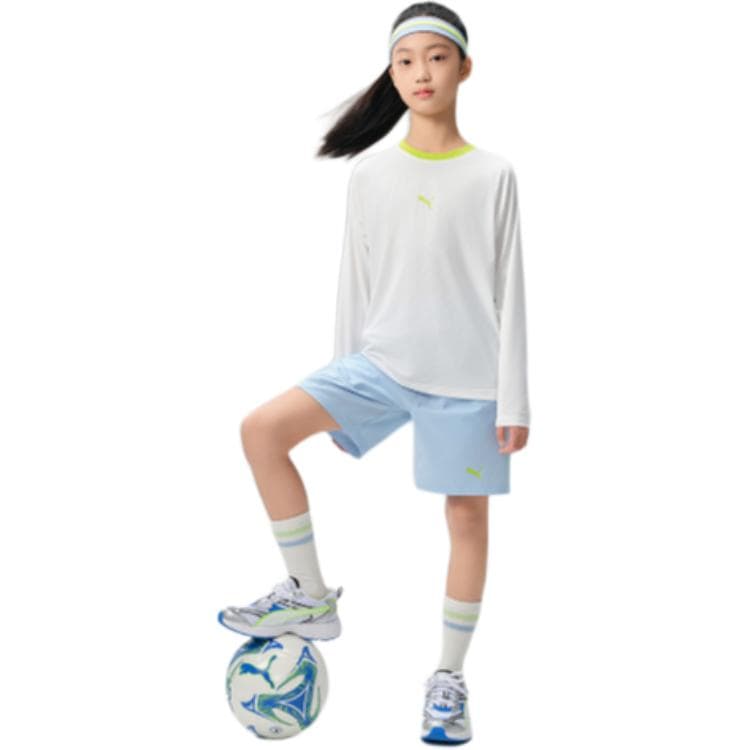 PUMA Performance Шорты Детские Ледяной Синий - изображение 3