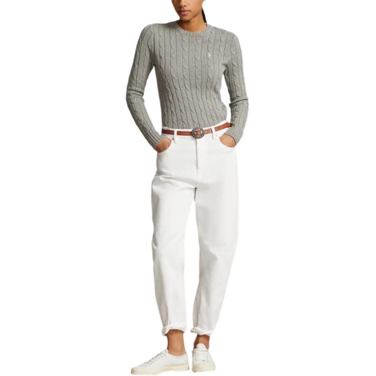 Кофта Polo Ralph Lauren Трикотаж Стандартный размер Женские Серый - изображение 2