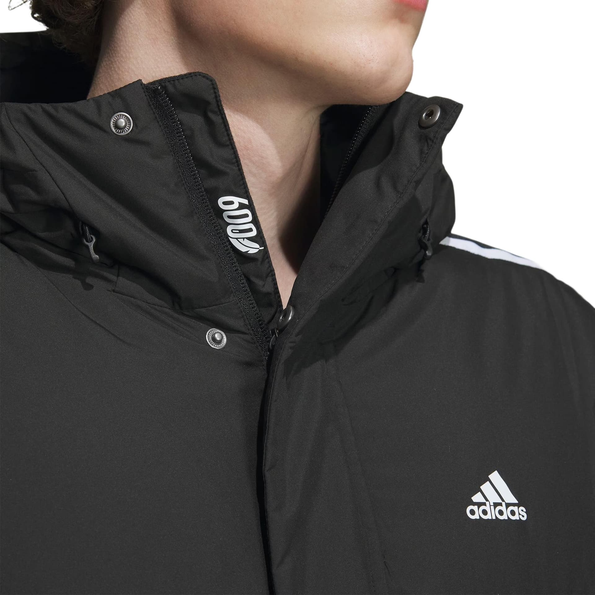 Зимняя куртка adidas 3-Stripes Long Down Jacket 600 - изображение 6
