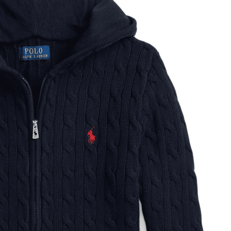 Polo Ralph Lauren Свитер FW24 Стандартный размер Морской синий Подростки - изображение 3