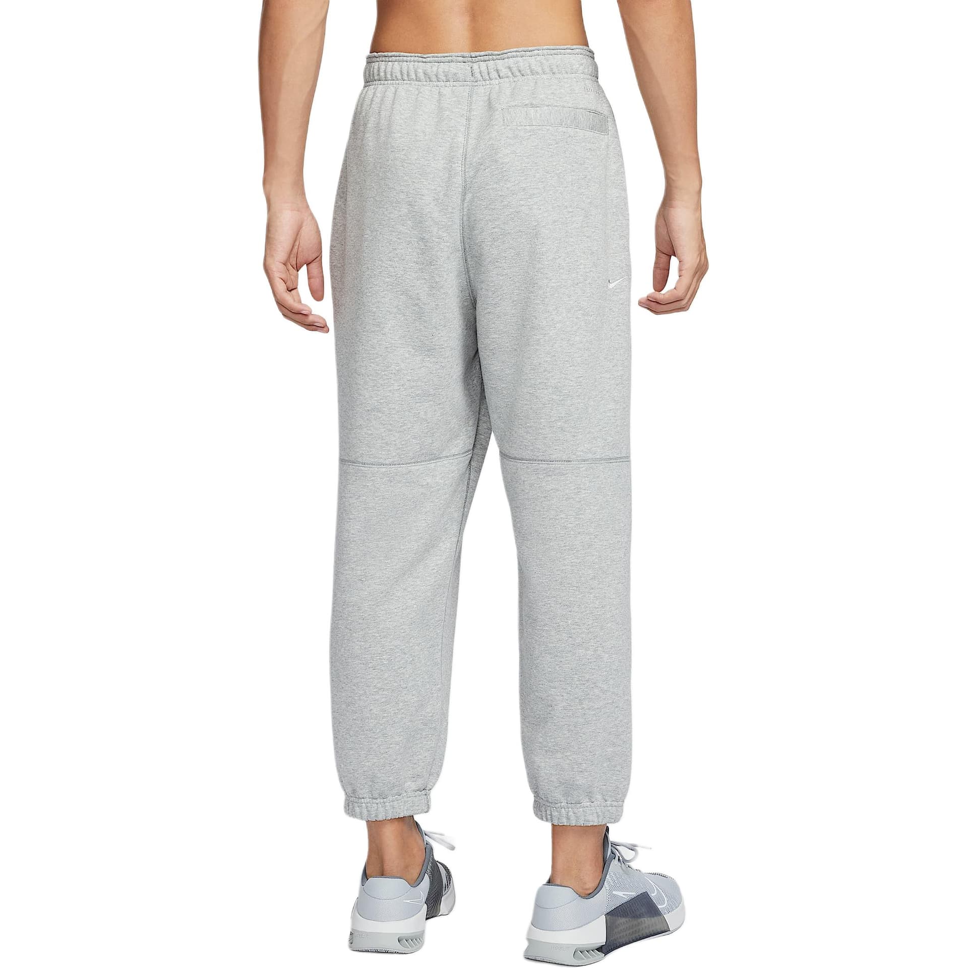 Штаны Nike Dri-Fit Вязаные Тренировочные Штаны Мужские Серые - изображение 4