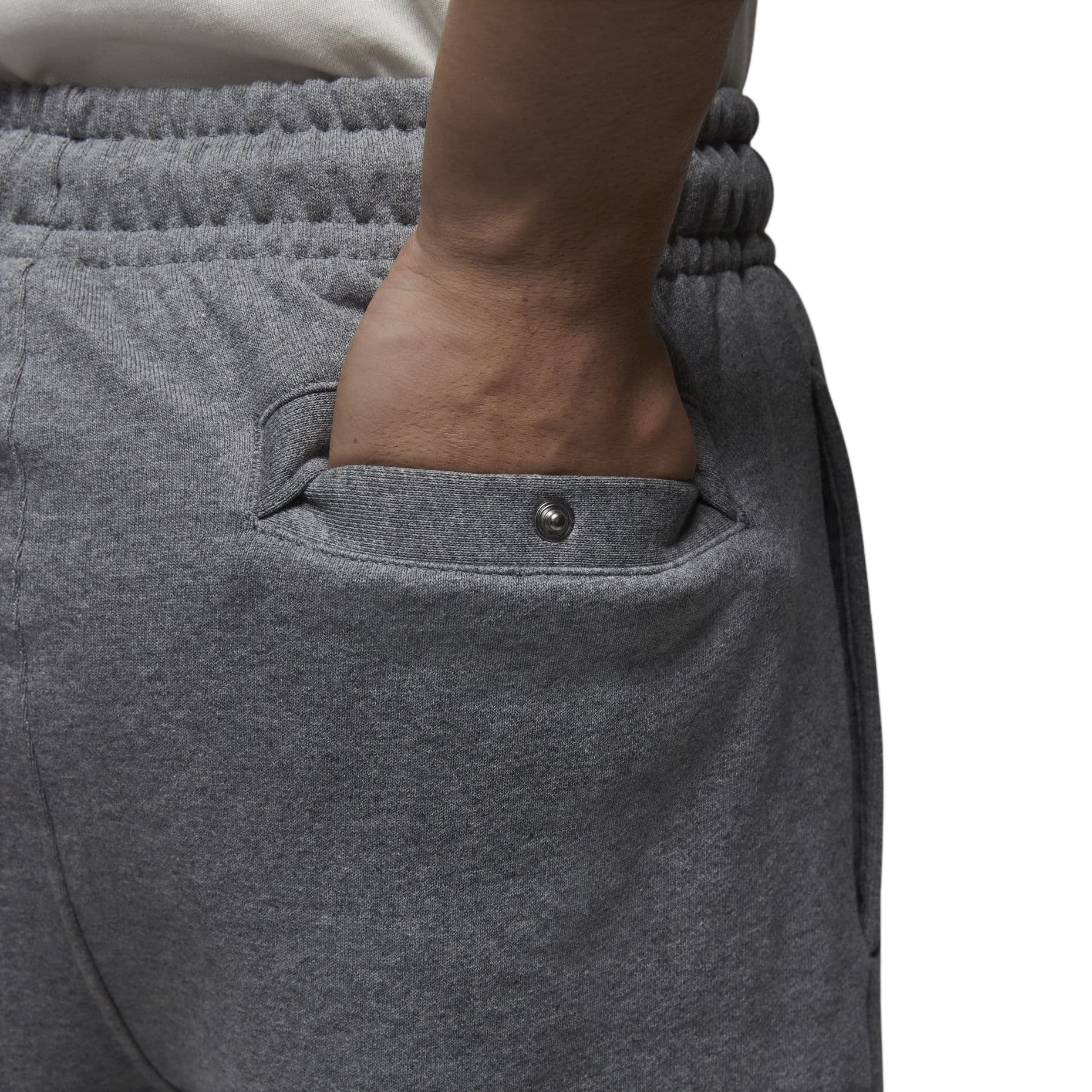Штаны Jordan Flight Fleece Повседневные штаны Мужские Серые - изображение 6
