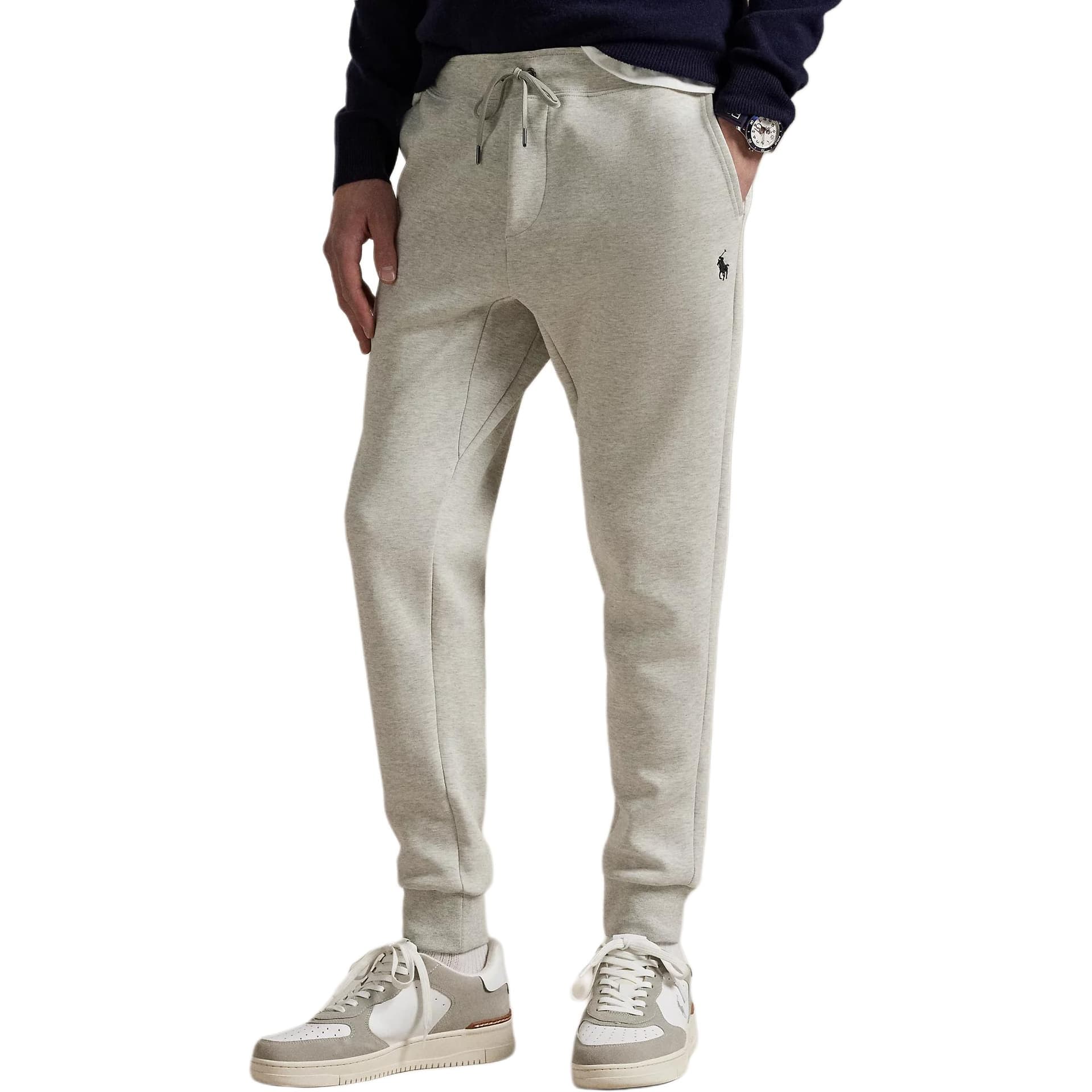 Штаны Polo Ralph Lauren Спортивные трикотажные брюки Мужские Светло-серые - изображение 3