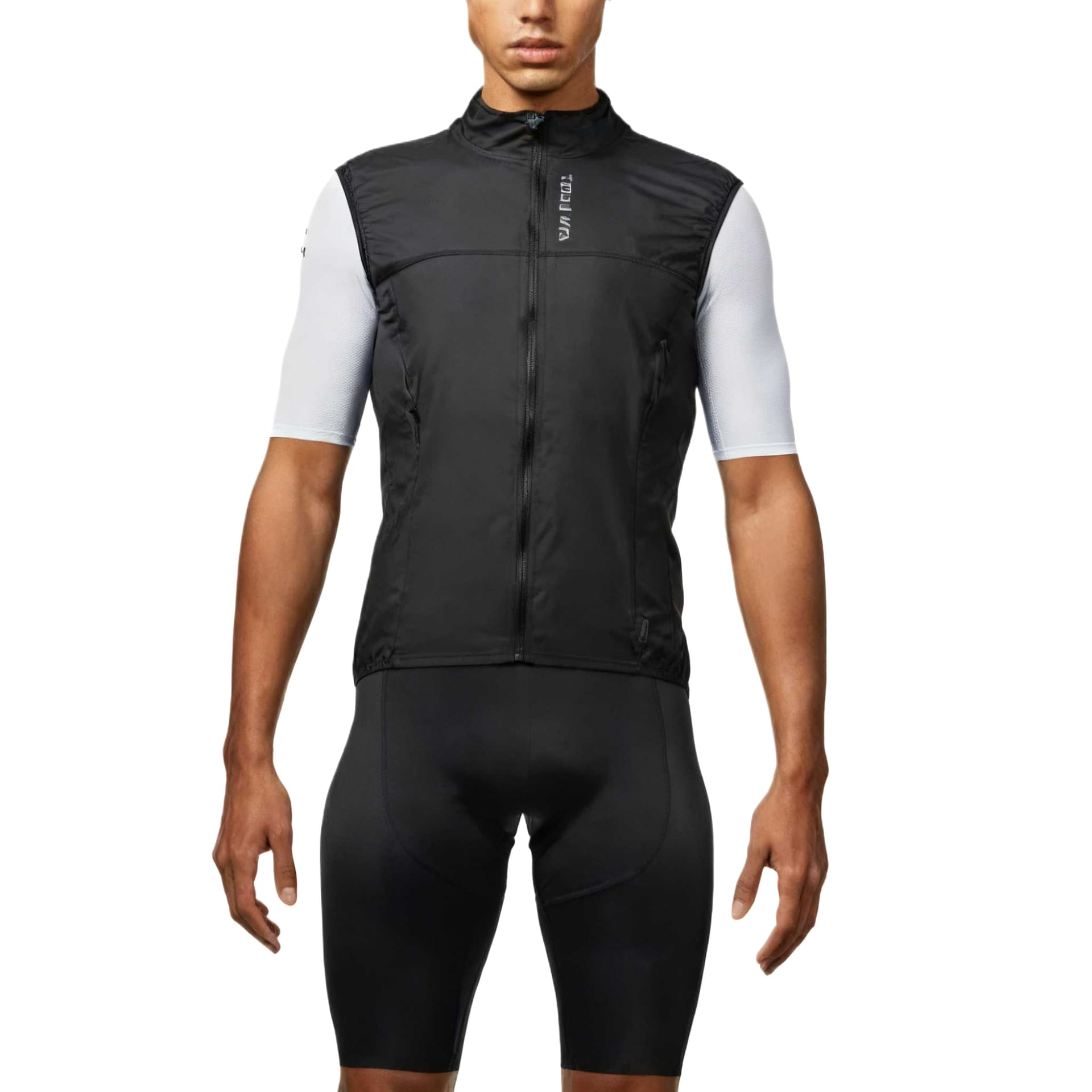 DECATHLON Мужские велосипедные жилеты черного цвета - изображение 1