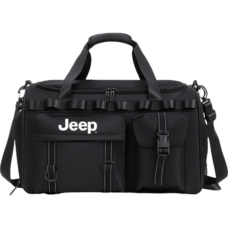 Спортивная сумка Jeep 36L Oxford дорожная сумка мужская черная - изображение 1