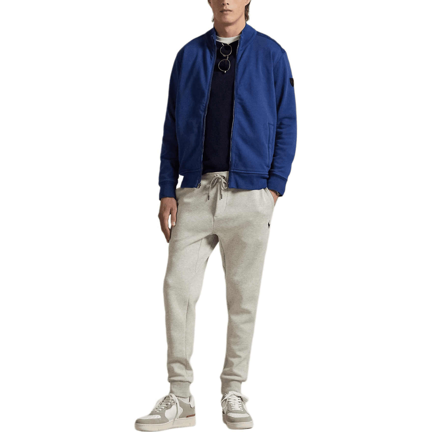 Штаны Polo Ralph Lauren Спортивные трикотажные брюки Мужские Светло-серые - изображение 2