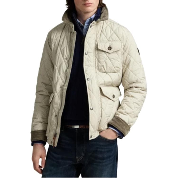 Зимняя куртка пуховик Polo Ralph Lauren Пуховая куртка Мужской Серый - изображение 2