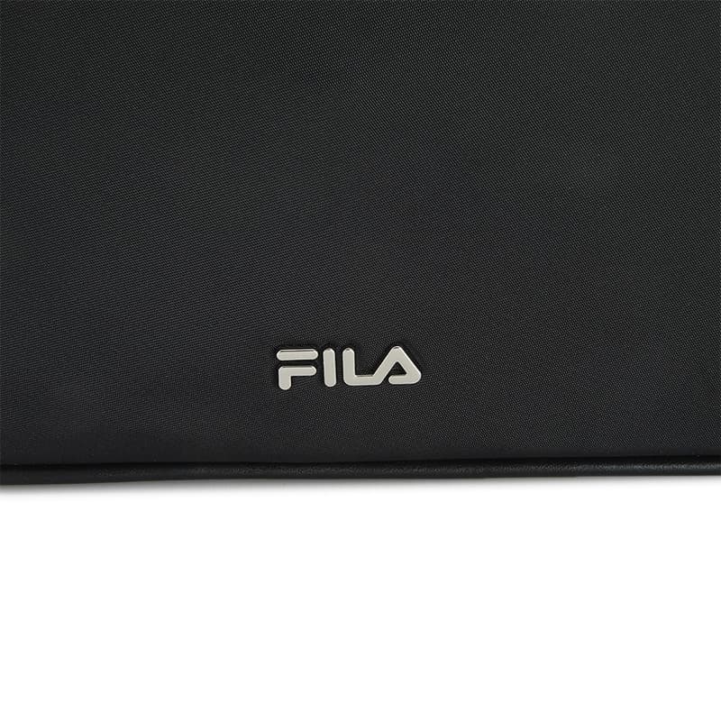 Мини-сумка FILA Белый Ткань ПУ (полиуретан) Сумка через плечо Женская Глубокий Черный - изображение 5