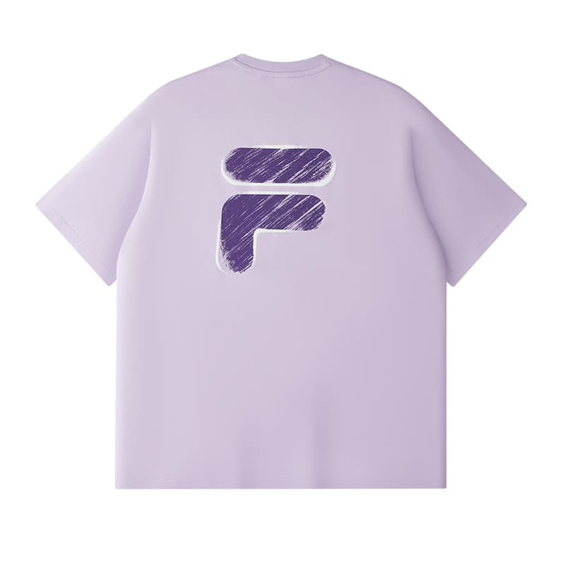 Футболка FILA FUSION FOB T Рубашка Унисекс Dream Light Purple - изображение 2