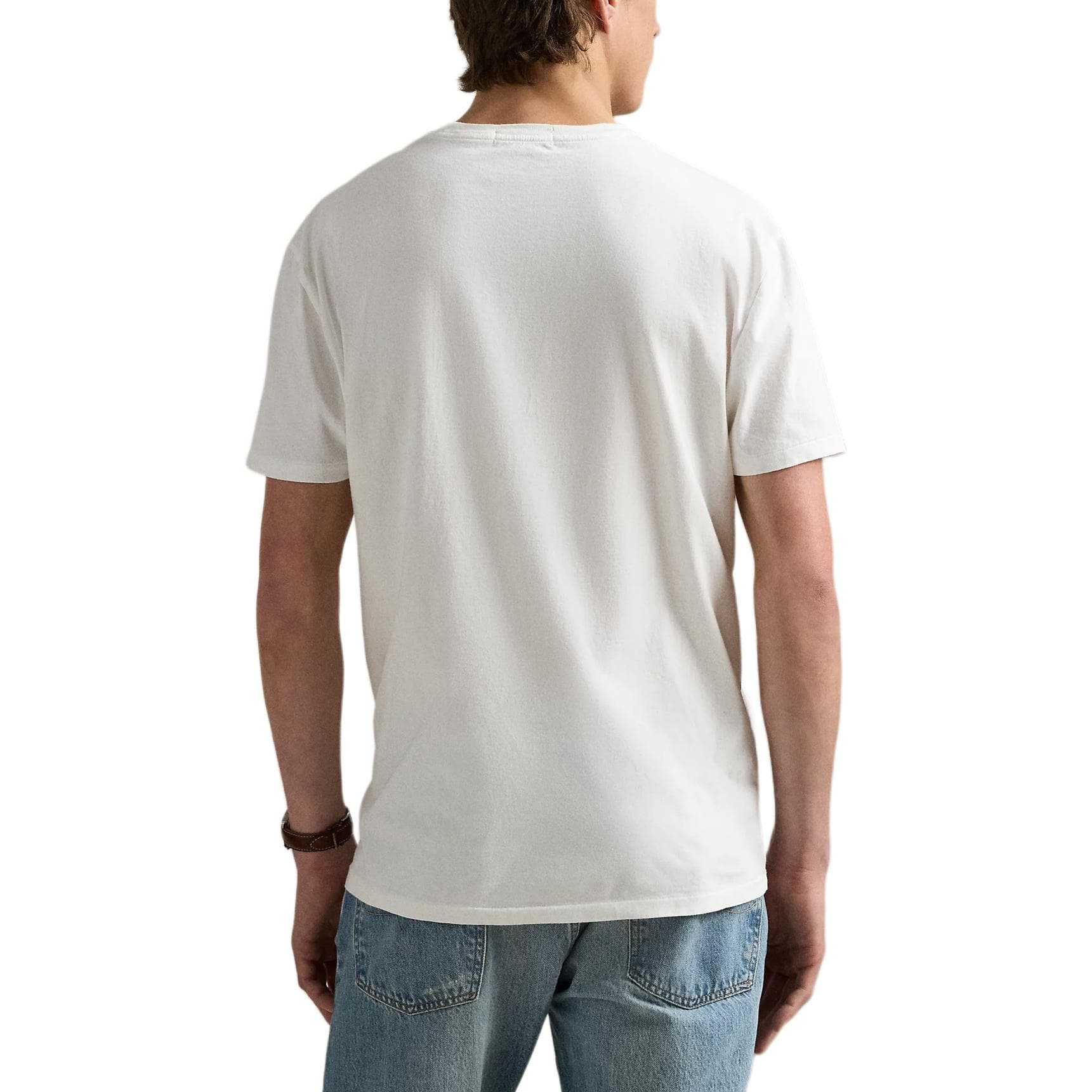 Футболка Polo Ralph Lauren Big Pony T Рубашка Классическая Версия Мужская Белая - изображение 4