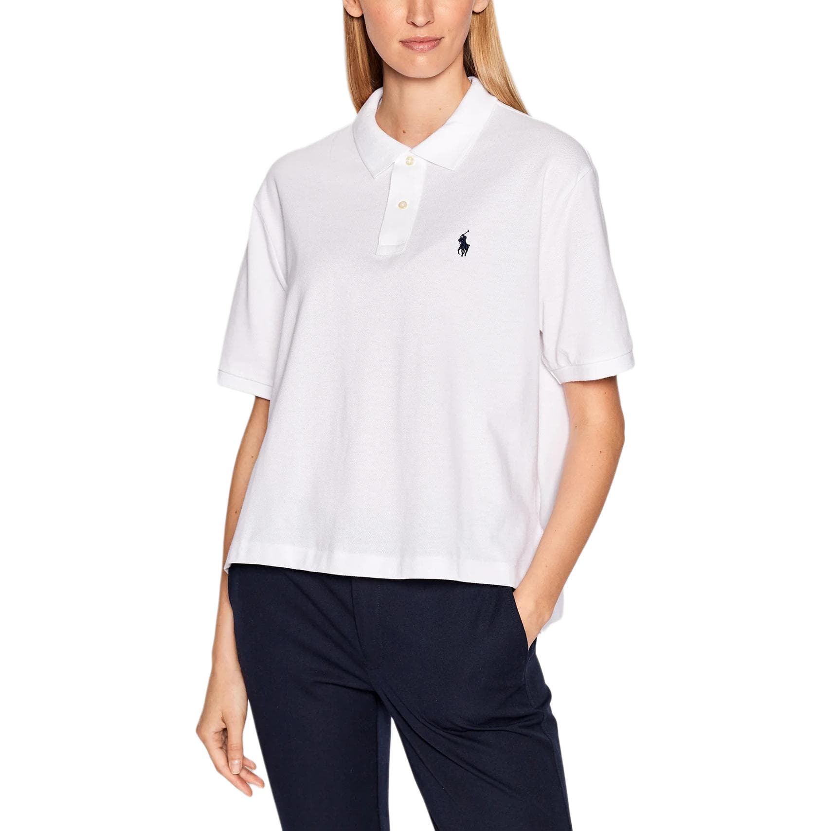 Polo Ralph Lauren Поло Женское Белое - изображение 2